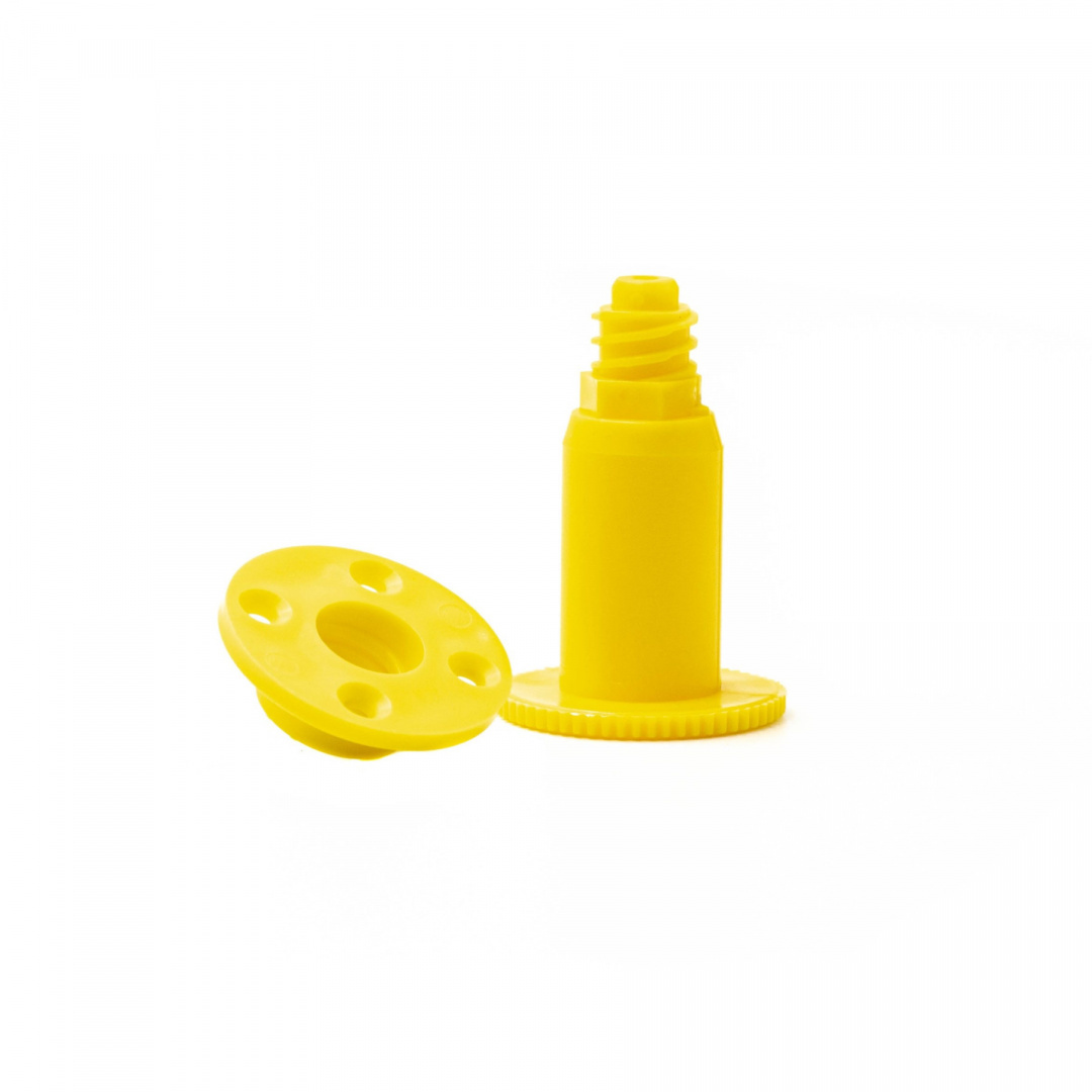 Śruba dystansowa żółta 43mm Śruba dystansowa żółta 43mm