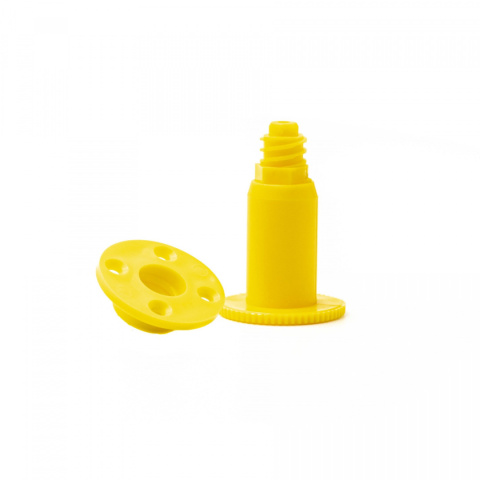 Śruba dystansowa żółta 43mm Śruba dystansowa żółta 43mm